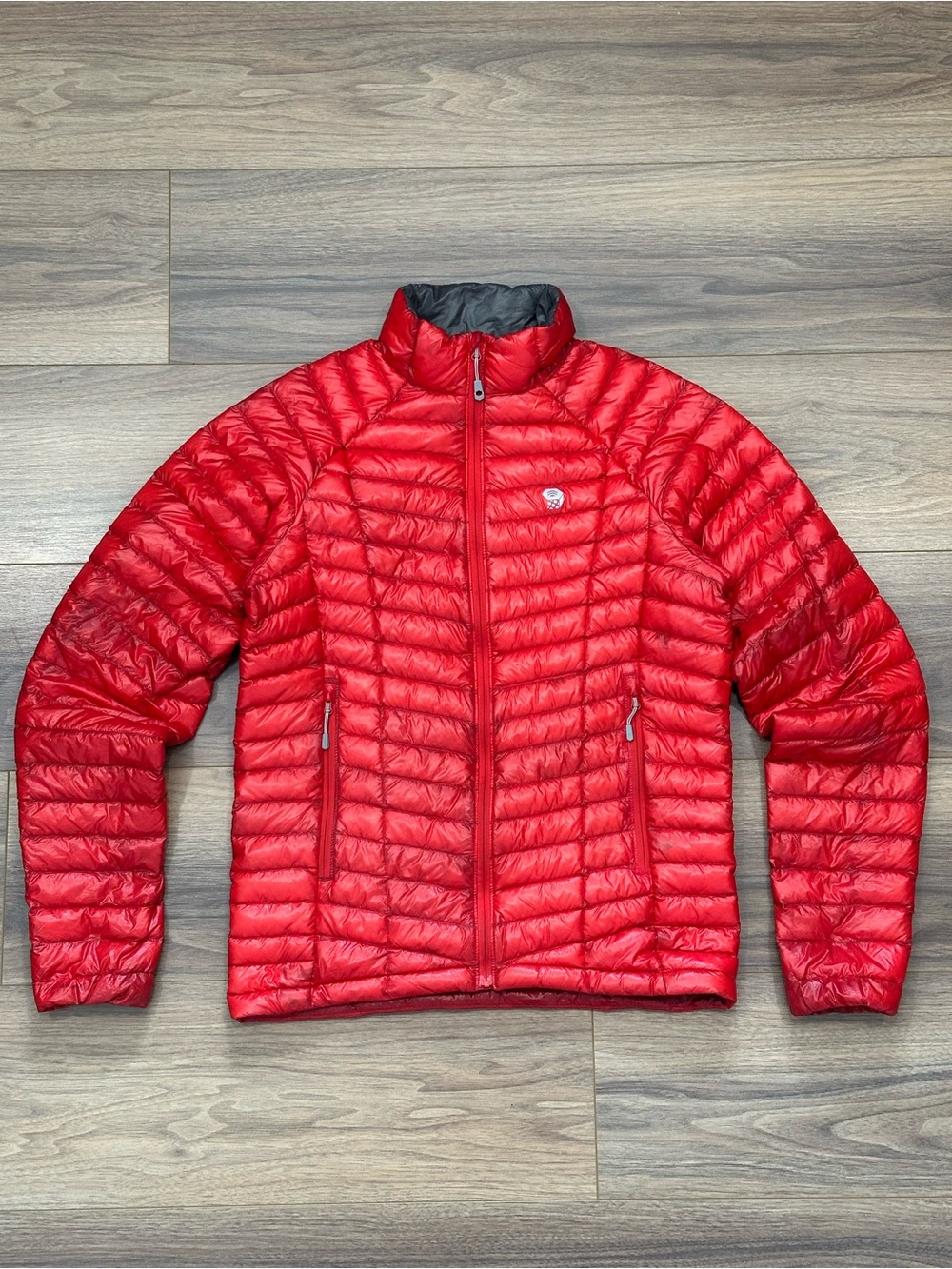 Mountain Hardwear Ghost Whisperer Down Jacket in Red Size Small